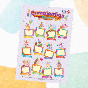 PÓSTER DE CUMPLEAÑOS
